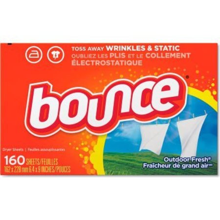 PROCTER & GAMBLE Bounce Fabric Softener Sheets Sheets, 160 Sheets/Box, 6 Boxes - 80168 PGC 80168